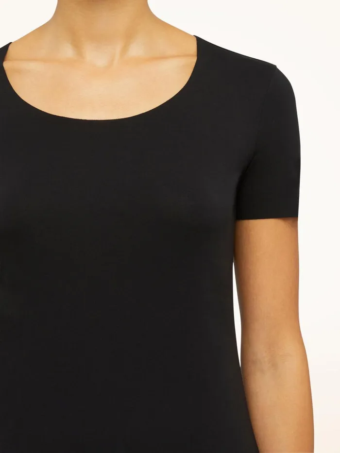 Wolford Aurora Pure Shirt Black Women Tops and Tshirts Wolford Aurora Pure Shirt Black Women Tops and Tshirts