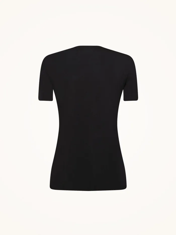 Wolford Aurora Pure Shirt Black Women Tops and Tshirts Wolford Aurora Pure Shirt Black Women Tops and Tshirts
