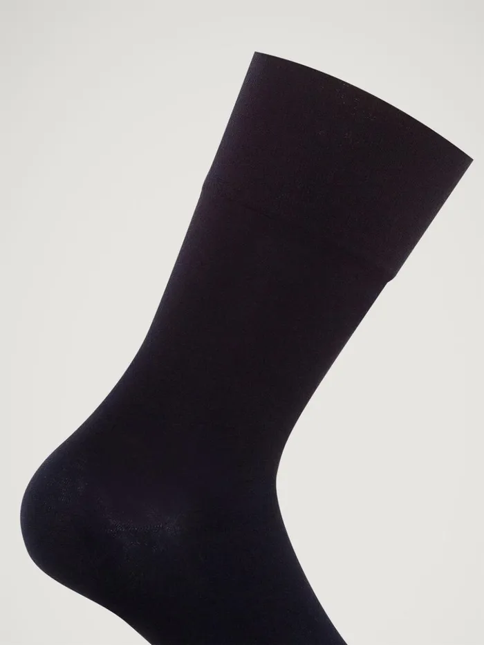 Wolford Cotton Velvet Socks Admiral Women Socks