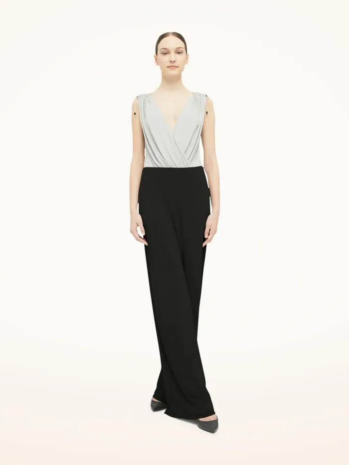 Wolford Crepe Jersey Trousers Black Women Trousers and Jumpsuits