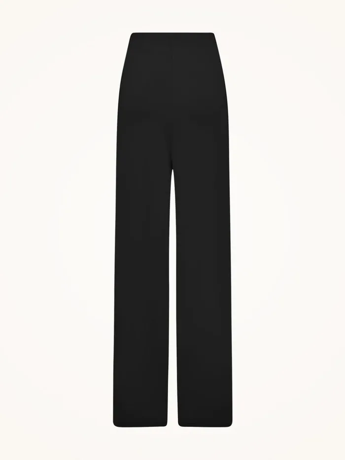 Wolford Crepe Jersey Trousers Black Women Trousers and Jumpsuits