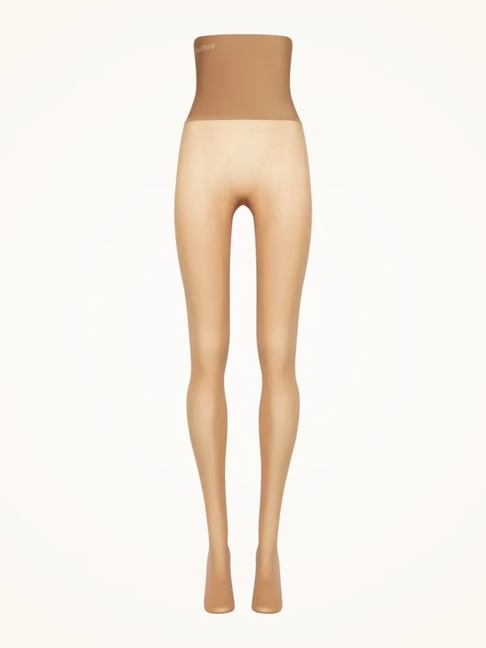 Wolford Fatal High Waist Tights Gobi Women Tights and Socks