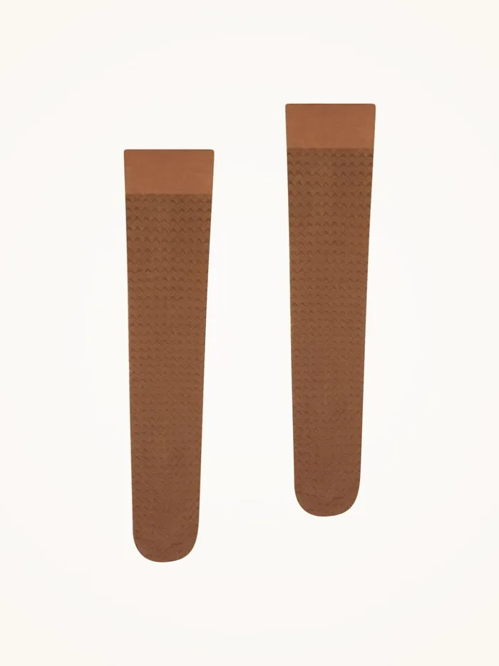 Wolford Graphic Pattern KneeHighs Saba Women ThighHighs and KneeHighs