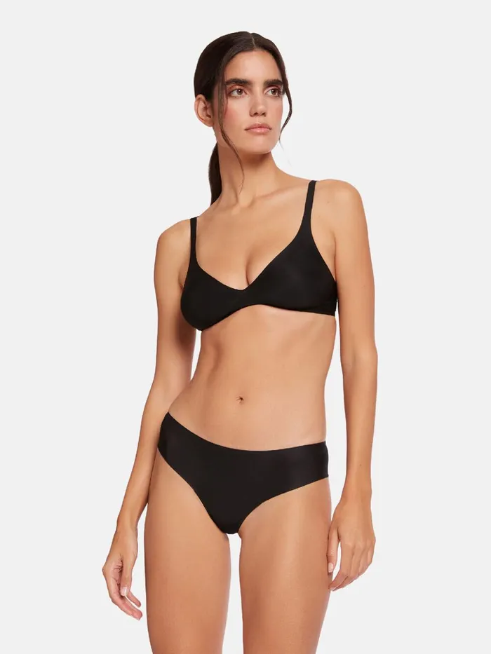 Wolford Skin String Black Women Bras and Bottoms