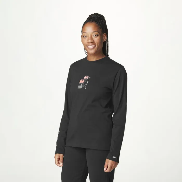 Woman ENLIVON LS TEE Picture Organic Clothing TShirts