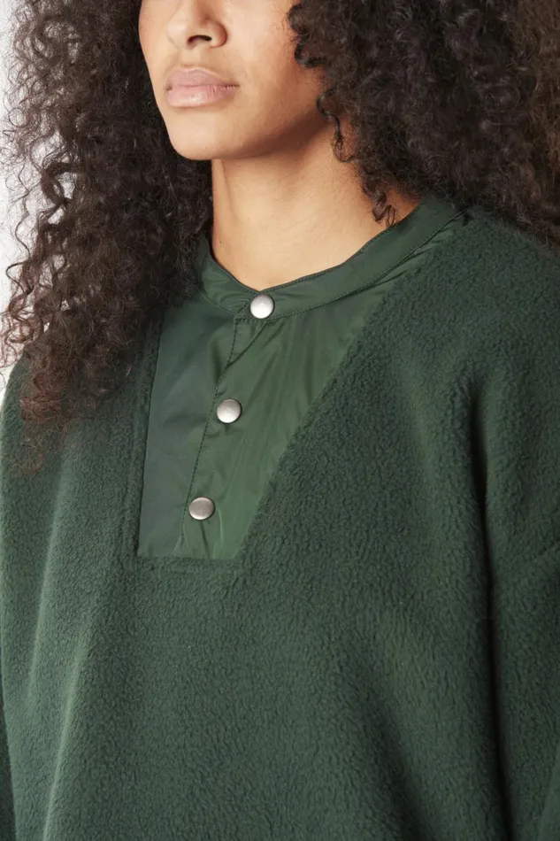 Woman VOLDA FLEECE CREW Picture Organic Clothing Sweats and Hoodies