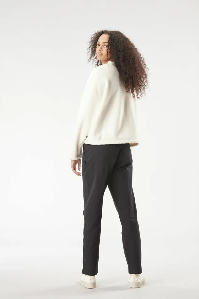 Woman VOLDA FLEECE CREW Picture Organic Clothing Sweats and Hoodies