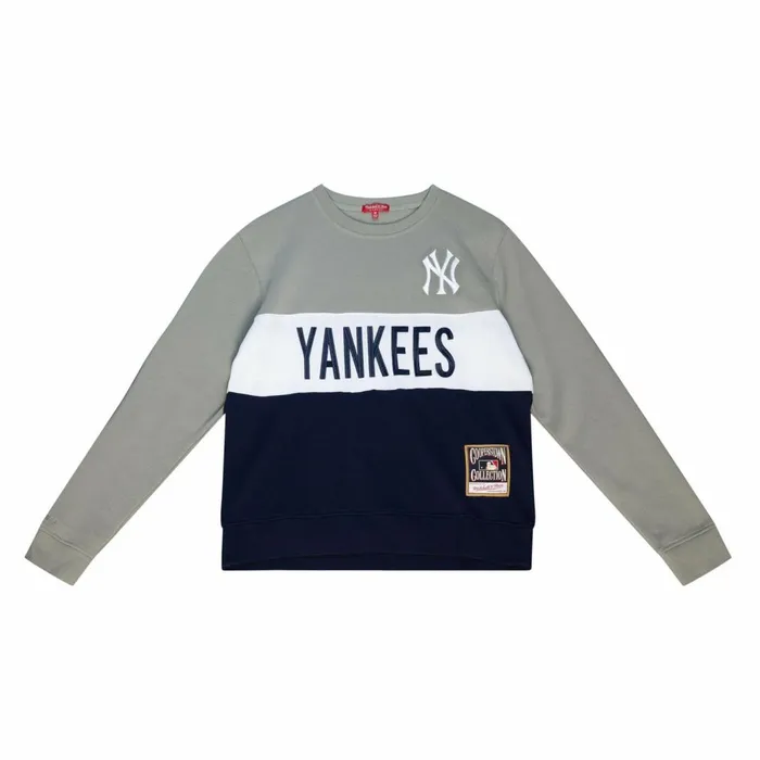Women039s Hoodies and Sweatshirts Mitchell and Ness Women039s Color Block Crew 20 New York Yankees Women039s Hoodies and Sweatshirts Mitchell and Ness Women039s Color Block Crew 20 New York Yankees