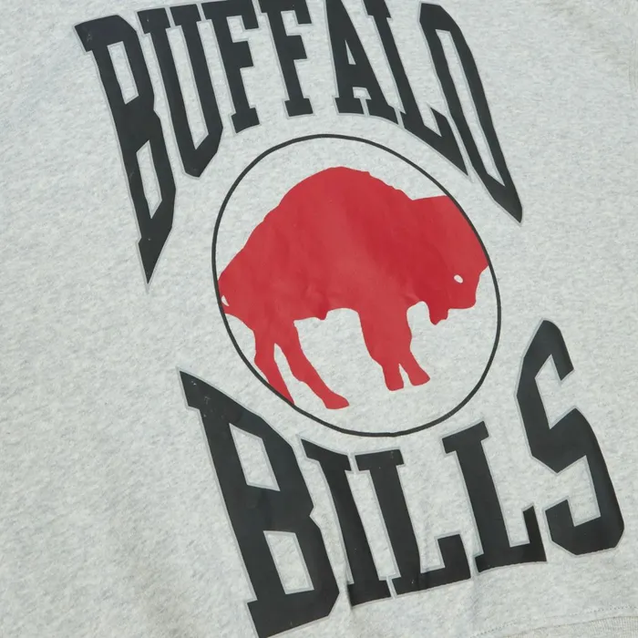 Women039s Hoodies and Sweatshirts Mitchell and Ness Women039s Logo Lightweight Crew 30 Buffalo Bills Women039s Hoodies and Sweatshirts Mitchell and Ness Women039s Logo Lightweight Crew 30 Buffalo Bills