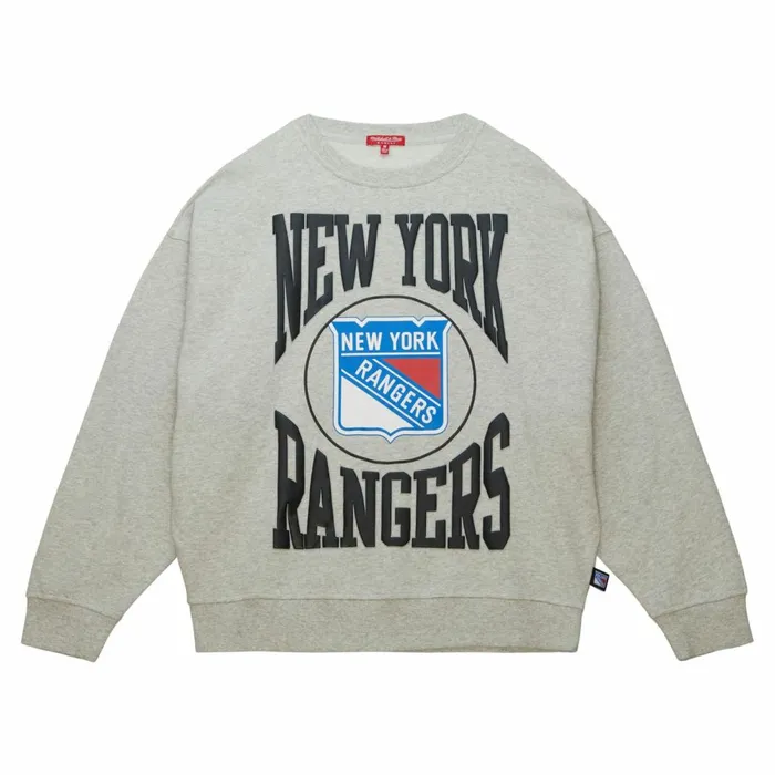 Women039s Hoodies and Sweatshirts Mitchell and Ness Women039s Logo LT Crew 30 New York Rangers Women039s Hoodies and Sweatshirts Mitchell and Ness Women039s Logo LT Crew 30 New York Rangers