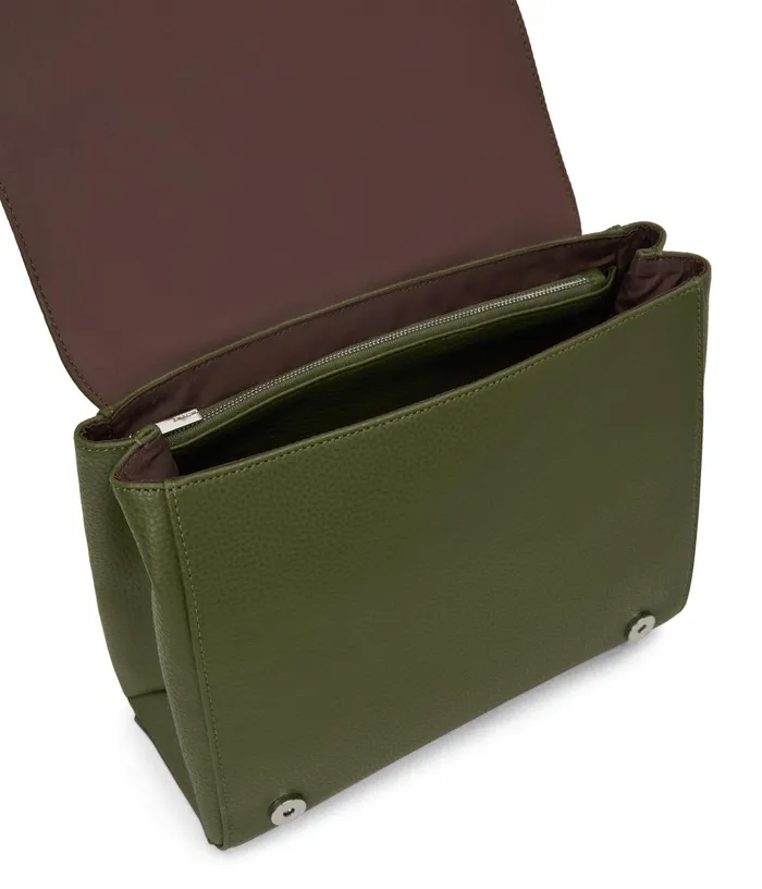 Women Adel Vegan Satchel 8211 Purity Meadow Matt and Nat Satchels