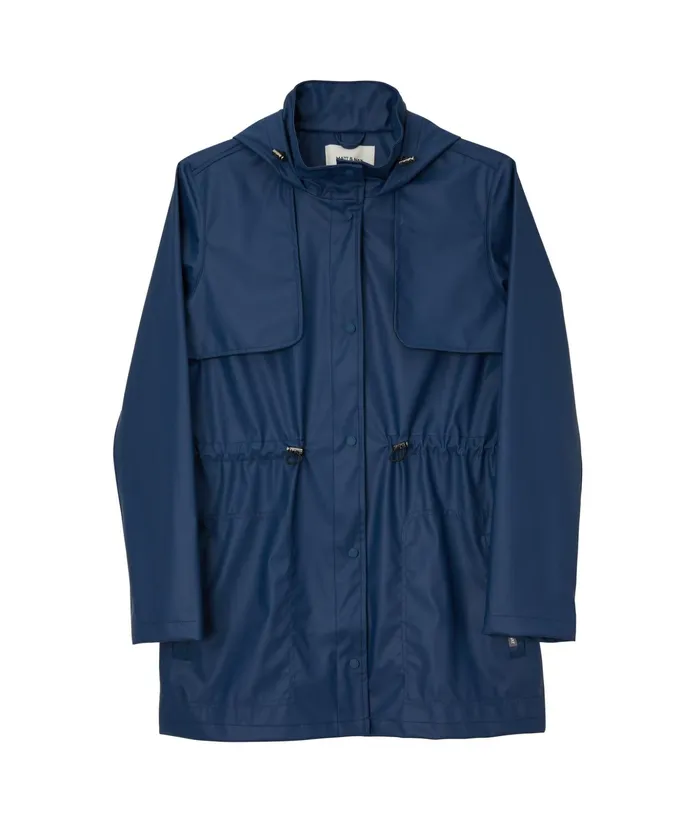 Women Alexis WomenS Rain Jacket Navy Matt and Nat Raincoats