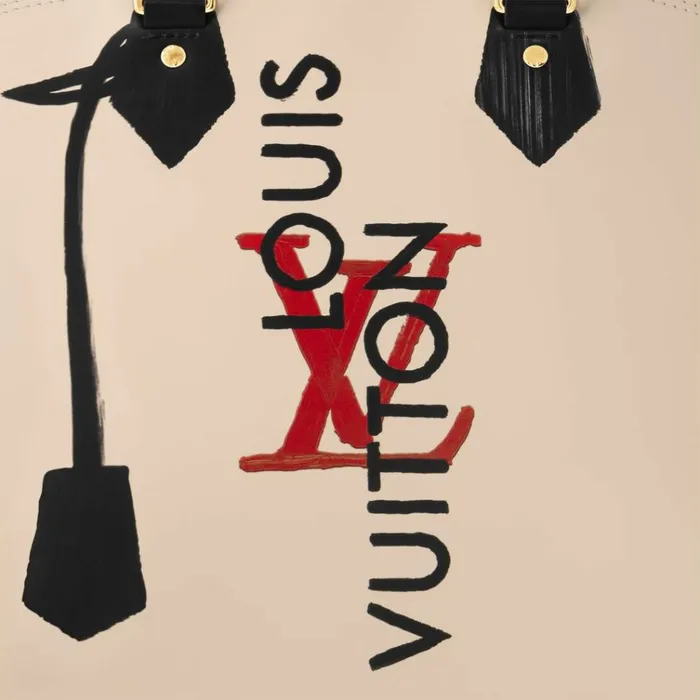 Women Alma Bag Louis Vuitton Louis Vuitton BeigeBlack M23598 Alma GM 8211 Louis Vuitton Handbag Store
