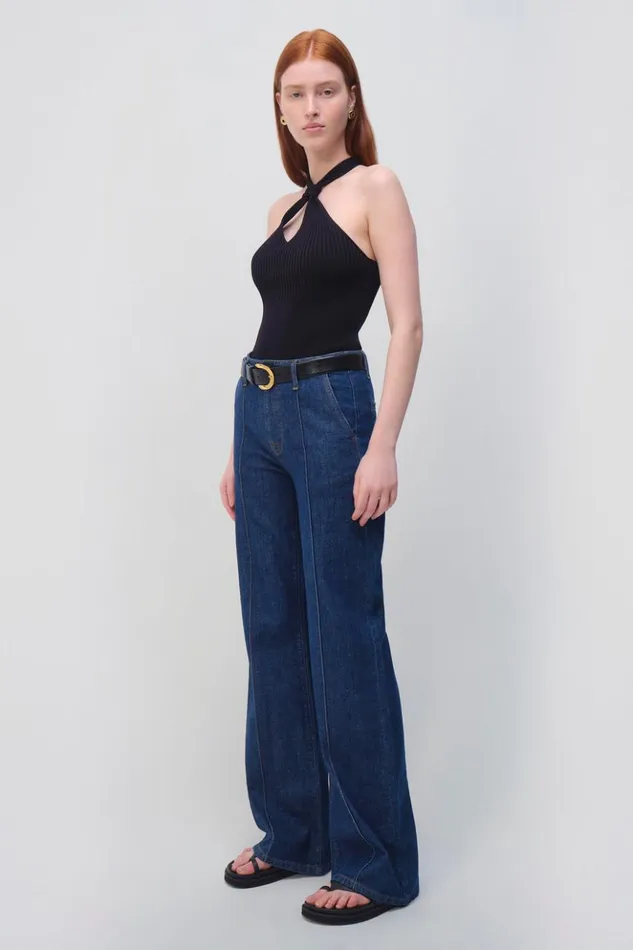 Women Ansel Trouser Imperial Jonathan Simkhai Pants and Bottoms