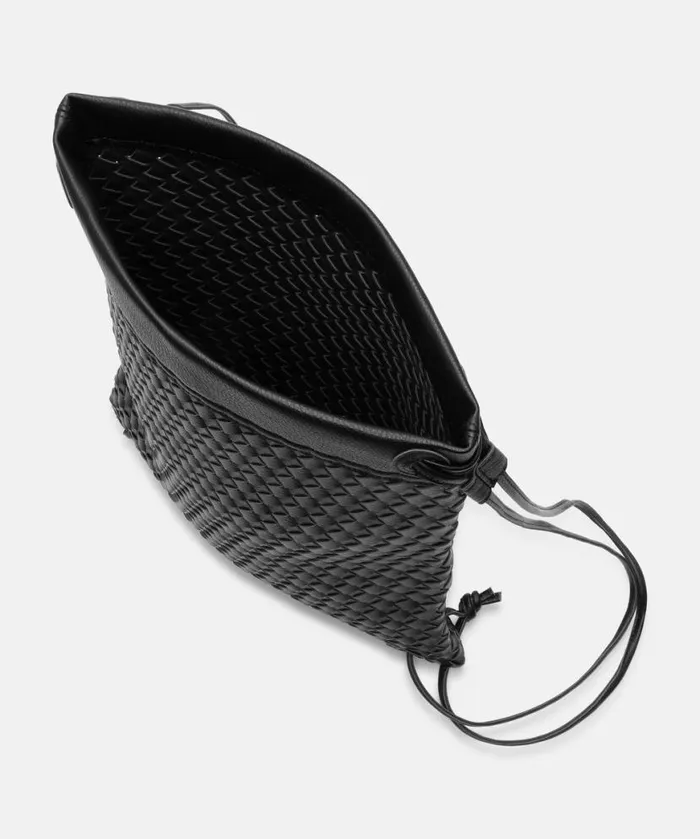 Women Backpacks Ilse Jacobsen String Backpack 8211 Black Gun Metal Women Backpacks Ilse Jacobsen String Backpack 8211 Black Gun Metal