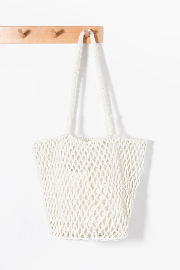 Women Bags Cupshe Dacia Cut Out Medium Shoulder Bag White