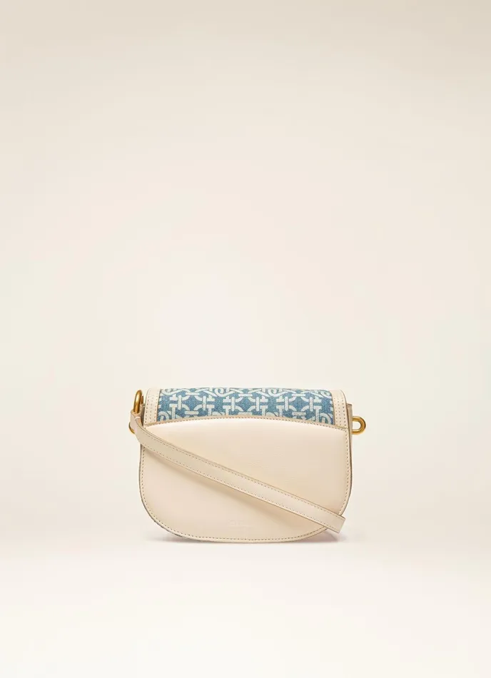 Women Bally Mini And Belt Bags Baily 8211 Organic Cotton Denim Minibag In Blue