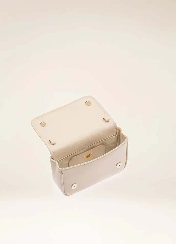 Women Bally Mini And Belt Bags Viva XS 8211 Leather Minibag In Bone