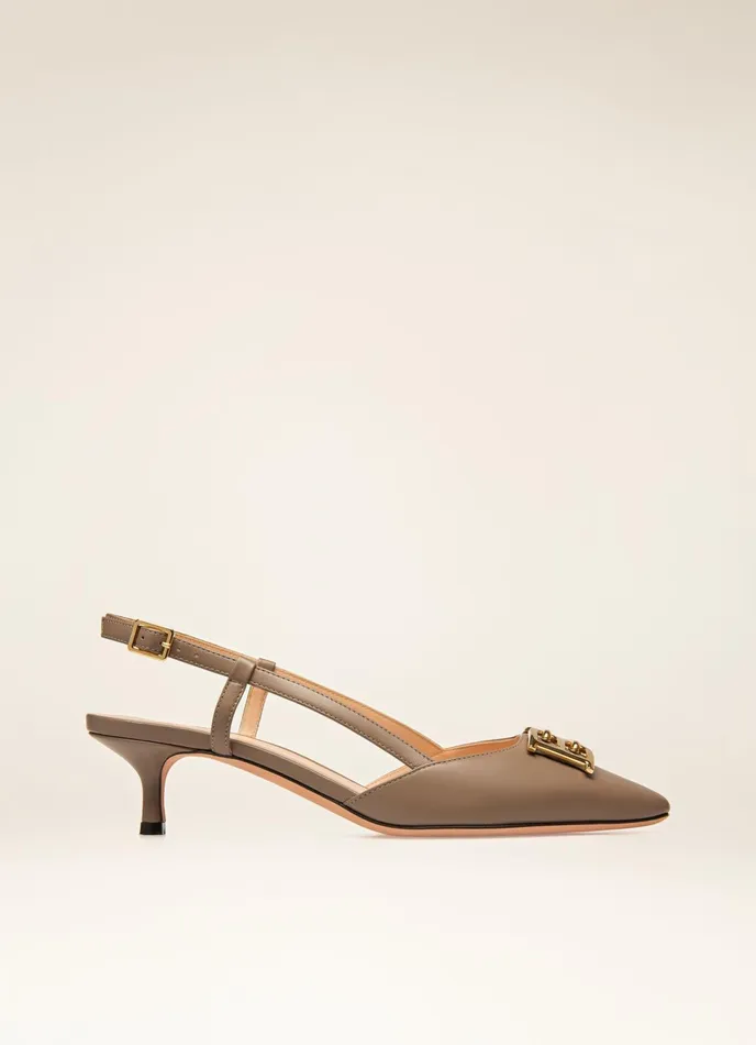 Women Bally Pumps Eva 8211 Leather Pumps In Canapa