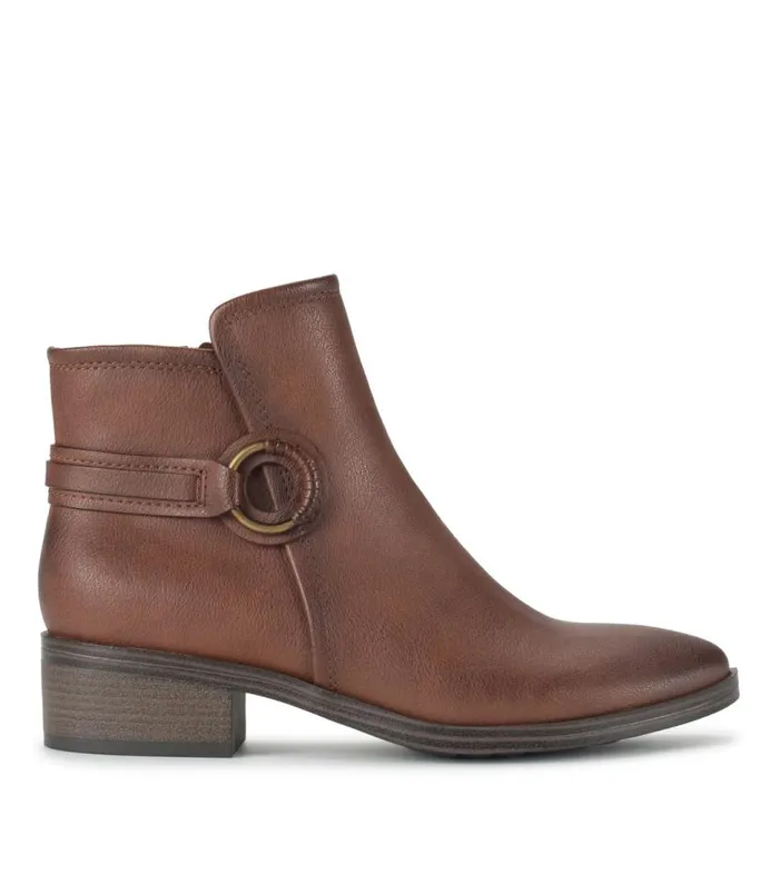 Women Baretraps Booties Maddy Bootie Oak Women Baretraps Booties Maddy Bootie Oak