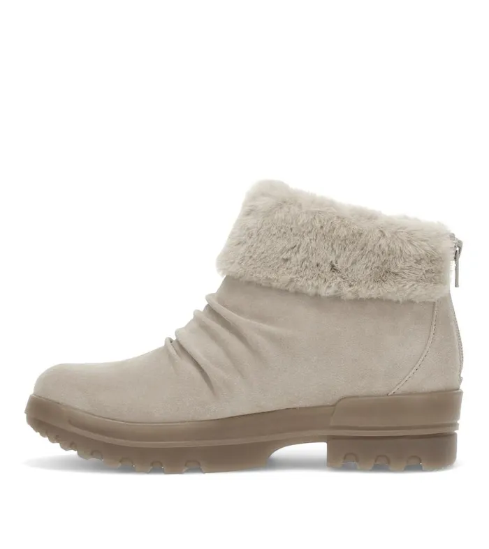 Women Baretraps Booties Nuri Cold Weather Bootie Taupe Ice Suede Women Baretraps Booties Nuri Cold Weather Bootie Taupe Ice Suede