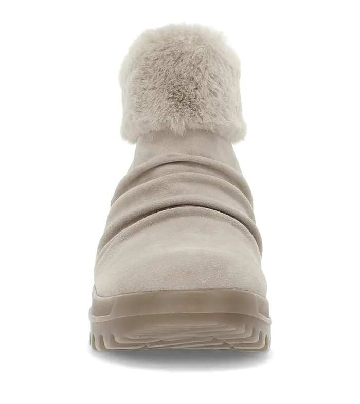Women Baretraps Booties Nuri Cold Weather Bootie Taupe Ice Suede Women Baretraps Booties Nuri Cold Weather Bootie Taupe Ice Suede