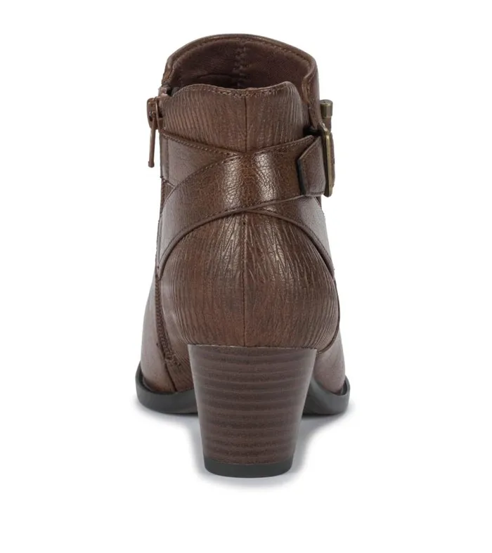 Women Baretraps Booties Reggie Block Heel Bootie Dark Brown Women Baretraps Booties Reggie Block Heel Bootie Dark Brown