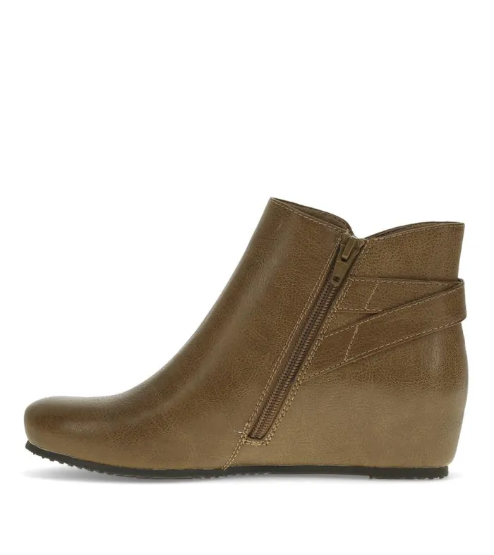 Women Baretraps Booties Serena Wedge Bootie Truffle Women Baretraps Booties Serena Wedge Bootie Truffle