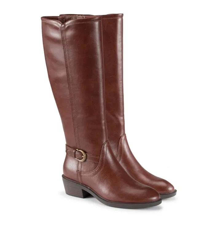 Women Baretraps Knee High Boots Nena Riding Boot Mahogany Women Baretraps Knee High Boots Nena Riding Boot Mahogany