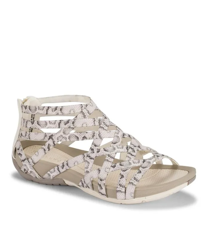 Women Baretraps Rebound Sandals Samina Sandal Cream Snake