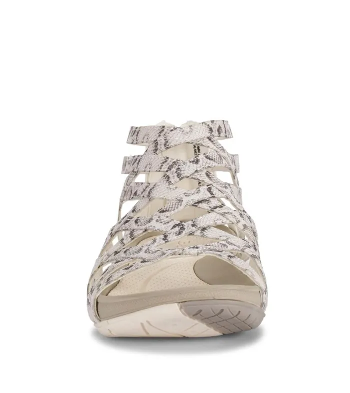 Women Baretraps Rebound Sandals Samina Sandal Cream Snake Women Baretraps Rebound Sandals Samina Sandal Cream Snake