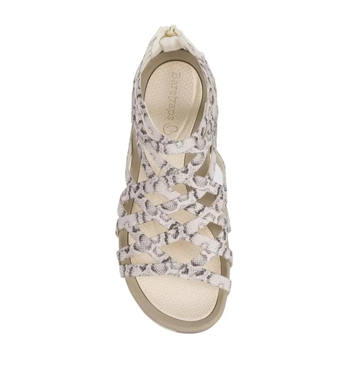 Women Baretraps Rebound Sandals Samina Sandal Cream Snake Women Baretraps Rebound Sandals Samina Sandal Cream Snake