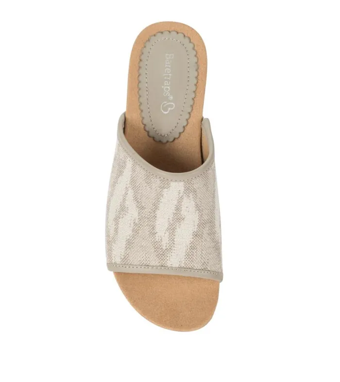 Women Baretraps Wedge Sandals Flossey Wedge Slide Sandal Natural Ikat Women Baretraps Wedge Sandals Flossey Wedge Slide Sandal Natural Ikat
