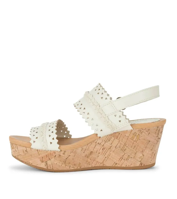 Women Baretraps Wedge Sandals Rene Wedge Sandal Cream Women Baretraps Wedge Sandals Rene Wedge Sandal Cream