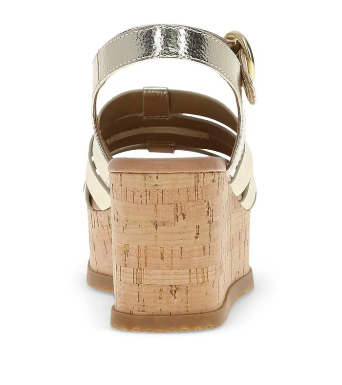 Women Baretraps Wedge Sandals Savannah Wedge Sandal Light Gold Women Baretraps Wedge Sandals Savannah Wedge Sandal Light Gold