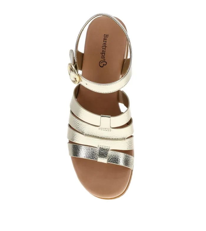 Women Baretraps Wedge Sandals Savannah Wedge Sandal Light Gold Women Baretraps Wedge Sandals Savannah Wedge Sandal Light Gold