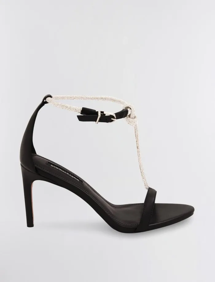 Women BCBG Shoes Trinnia Sandal Heel Black