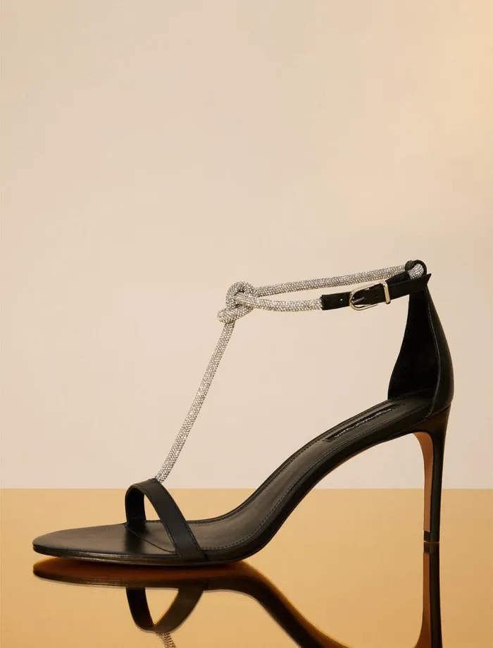 Women BCBG Shoes Trinnia Sandal Heel Black