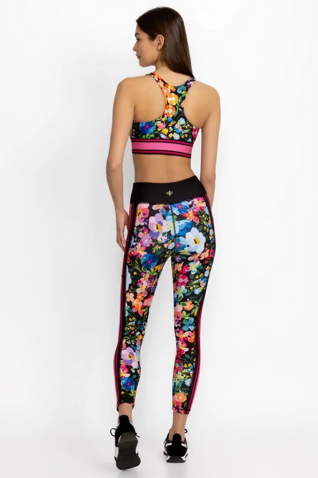 Women Bee Active Legging With Pockets Wild Bloom Johnny Was Bottoms Women Bee Active Legging With Pockets Wild Bloom Johnny Was Bottoms