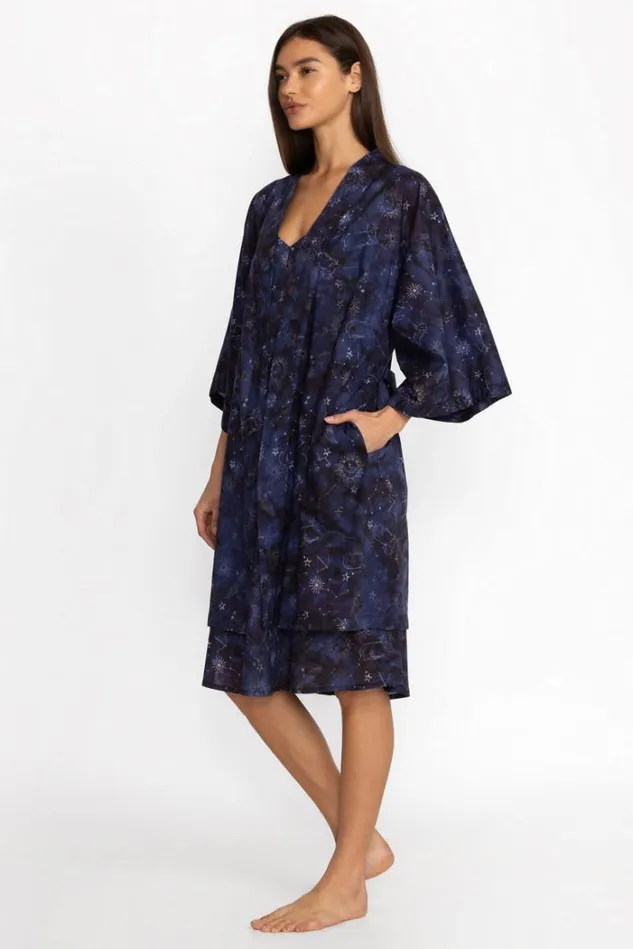 Women BEJEWEL SLEEP ROBE Bejewel Johnny Was Sleepwear Women BEJEWEL SLEEP ROBE Bejewel Johnny Was Sleepwear