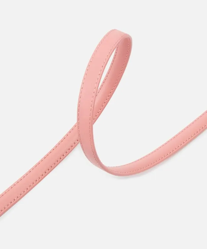 Women Belts Pinko Thin Belt With Love Birds Buckle 1cm Peach Flowerantiquegold Women Belts Pinko Thin Belt With Love Birds Buckle 1cm Peach Flowerantiquegold