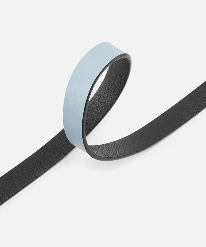 Women Belts Pinko Thin Doubleface Leather Belt With Buckle 2cm Blacklight Blueantique Gold Women Belts Pinko Thin Doubleface Leather Belt With Buckle 2cm Blacklight Blueantique Gold