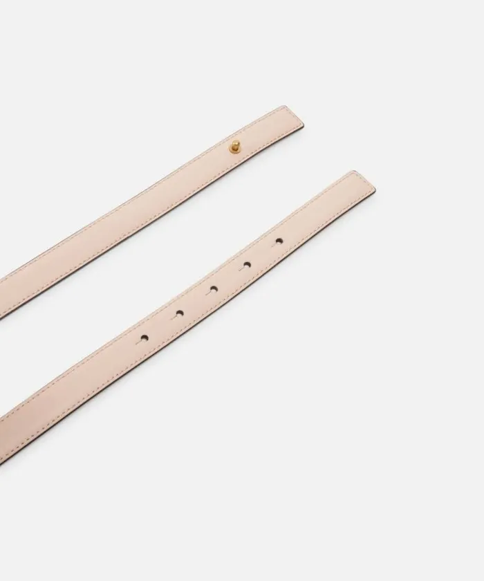 Women Belts Pinko Thin Leather 2 Cm Belt With Chain Dusty Pinkblackantiquegold Women Belts Pinko Thin Leather 2 Cm Belt With Chain Dusty Pinkblackantiquegold