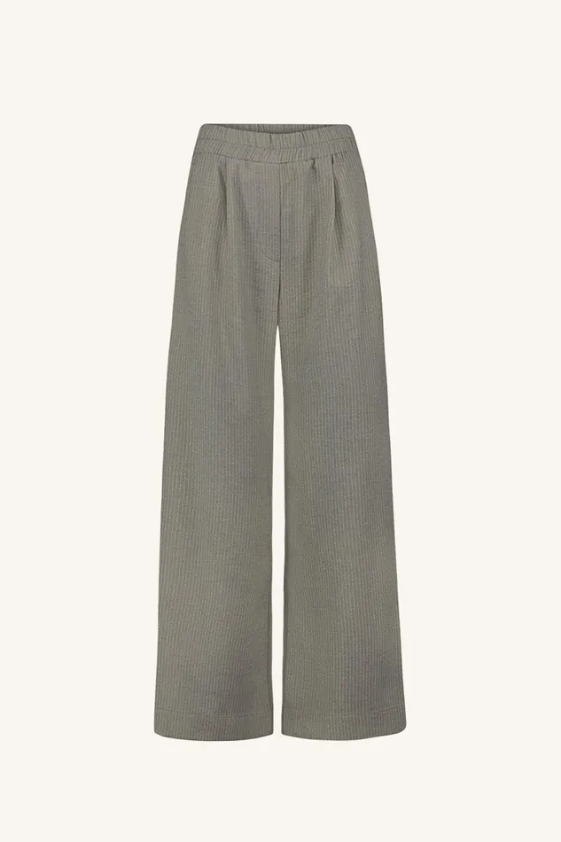 Women Benji Grey Stripe Pants Grey Melee Bybar Trousers