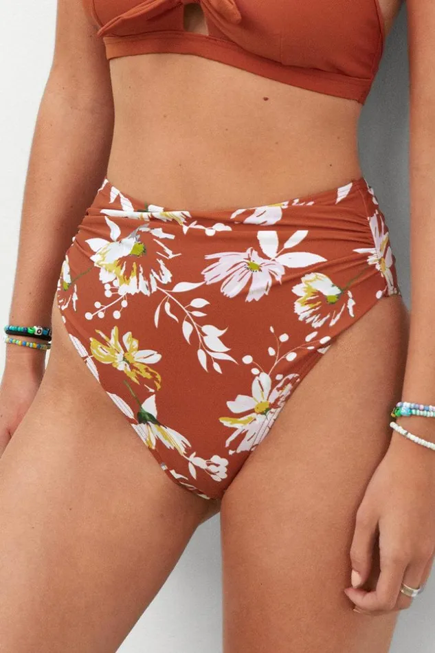 Women Bikini Bottoms Cupshe Meaghan Floral High Waisted Bikini Bottom Multicolor Women Bikini Bottoms Cupshe Meaghan Floral High Waisted Bikini Bottom Multicolor