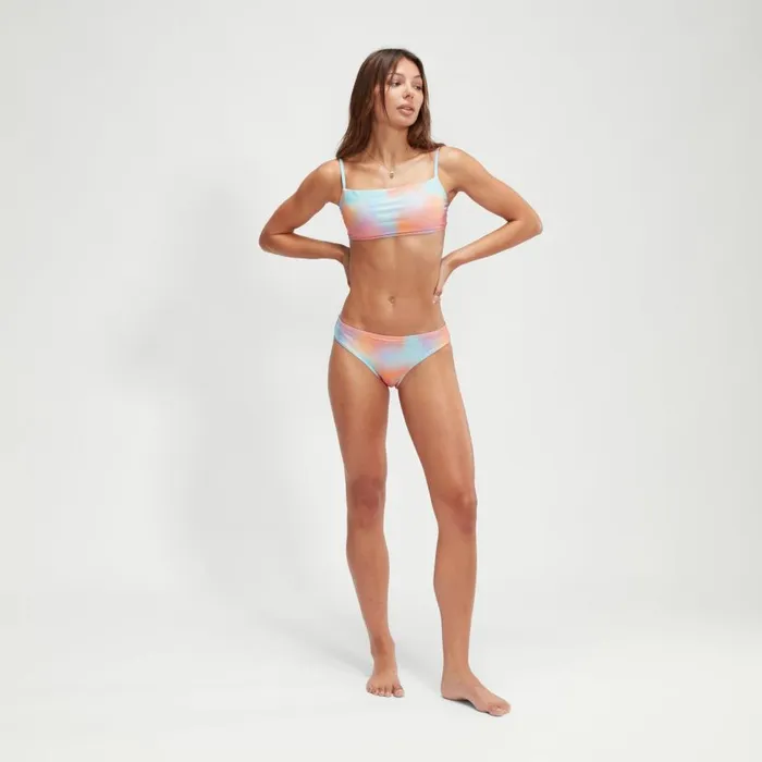 Women Bikinis and Tankinis Speedo Women039s Printed Adjustable Thinstrap Bikini BlueOrange Women Bikinis and Tankinis Speedo Women039s Printed Adjustable Thinstrap Bikini BlueOrange