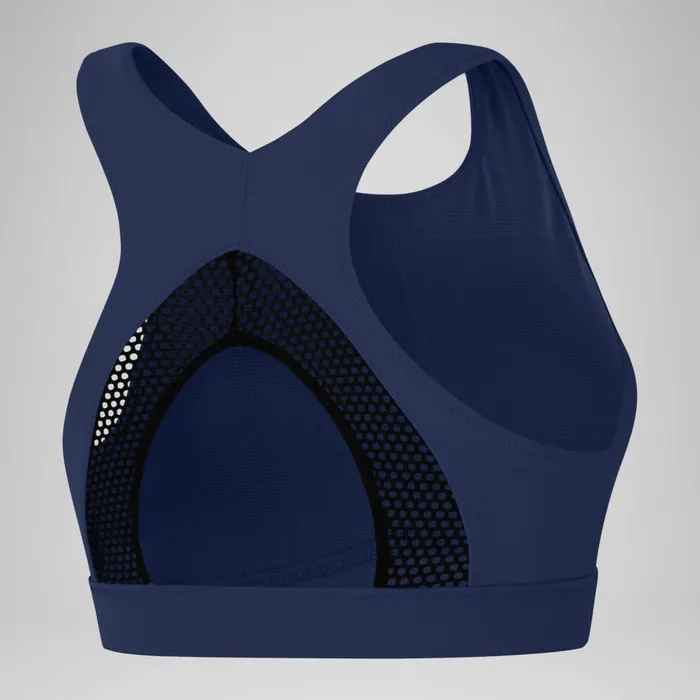 Women Bikinis and Tankinis Speedo Women039s Solid Bikini Top With Mesh Blue