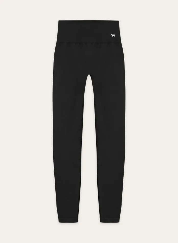 Women Black Sculpting Seamless Gym Leggings Tyler 4th and Reckless Athleisure