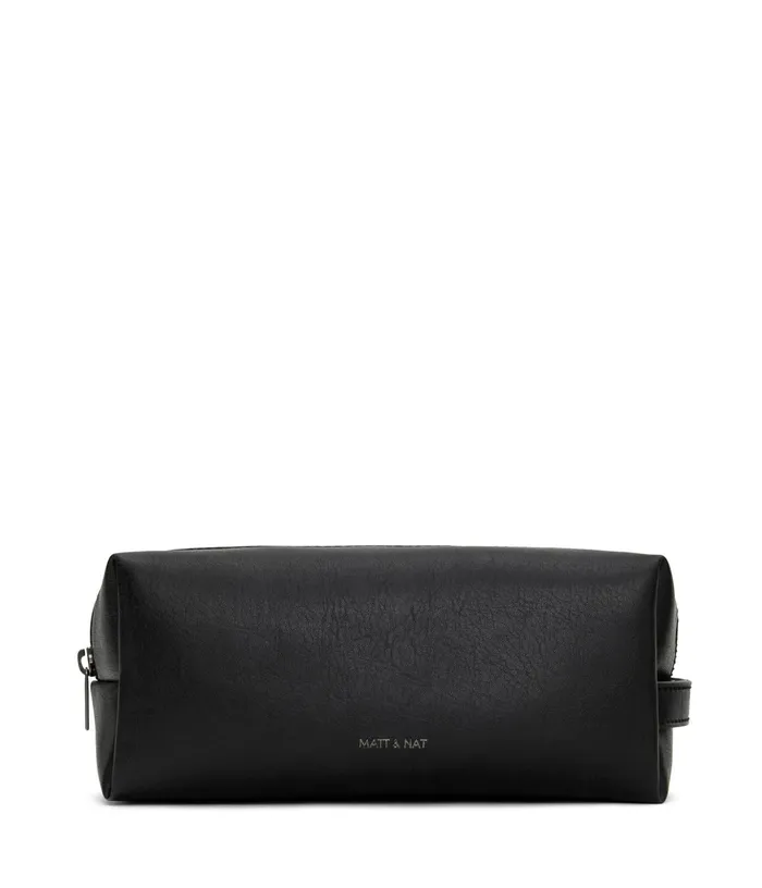 Women Blair Vegan Toiletry Case 8211 Vintage Black Matt and Nat Travel