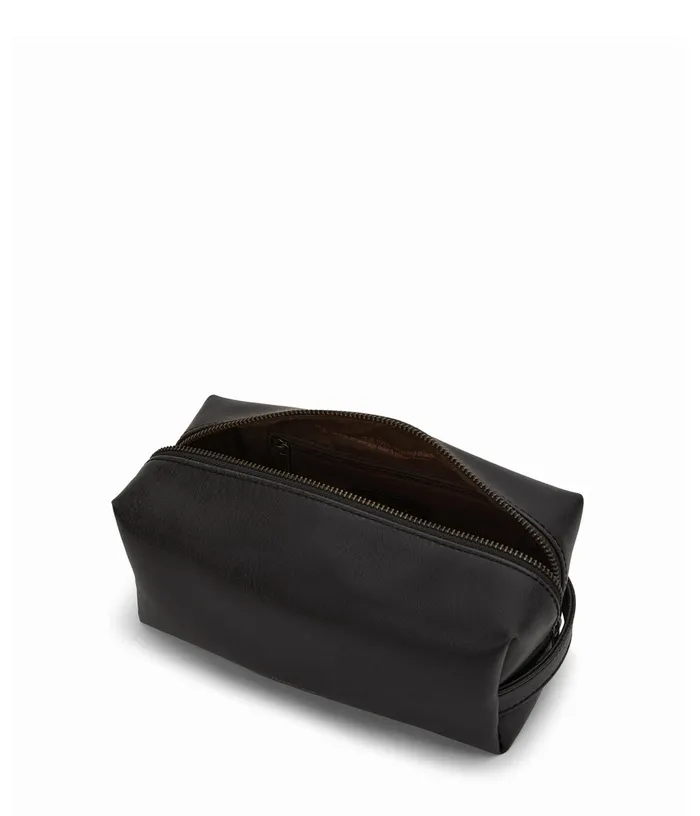 Women Blair Vegan Toiletry Case 8211 Vintage Black Matt and Nat Travel